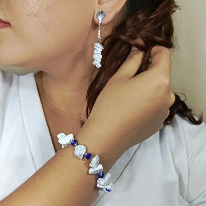 combo-pulsera-arete-murano-pidera-picada-blanca-principal modelo