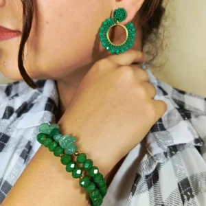 combo-pulsera-aretes-murano-verde-aretes modelo_1_