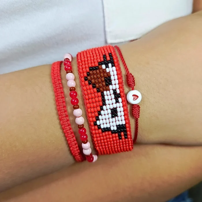 pulseras-telar-combo-con-mostacilla-figurita